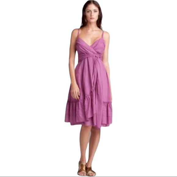 Diane Von Furstenberg Dresses & Skirts - Diane Von Furstenburg Kasi Voile Ruffle Dress NWOT